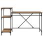Preview: Schreibtisch Altholz Holzwerkstoff 135 x 50 x 90 cm
