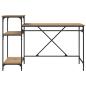 Preview: Schreibtisch Artisan-Eiche Holzwerkstoff 135 x 50 x 90 cm