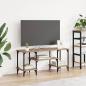 Preview: ARDEBO.de - TV-Schränk 102 x 35 x 45,5 cm Artisan-Eiche