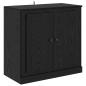 Preview: Sideboard 70 x 35,5 x 67,5 cm Schwarz Eichen-Optik