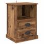 Preview: Nachttisch Altholz 36 x 43 x 60 cm Holzwerkstoff