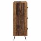 Preview: Kommode mit Schubladen Altholz 69,5 x 34 x 90 cm Holzwerkstoff