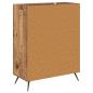 Preview: Kommode mit Schubladen Altholz 69,5 x 34 x 90 cm Holzwerkstoff