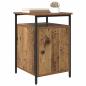 Preview: Nachttisch 2 Stk. Altholz 40 x 42 x 60cm Holzwerkstoff