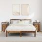 Preview: Nachttisch 2 Stk. Altholz 40 x 42 x 60cm Holzwerkstoff