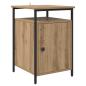 Preview: Nachttisch Artisan-Eiche 40 x 42 x 60cm Holzwerkstoff