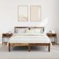 Preview: Nachttisch 2 stk. Altholz 40 x 40 x 50 cm Holzwerkstoff