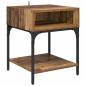 Preview: Nachttisch 2 stk. Altholz 40 x 40 x 50 cm Holzwerkstoff