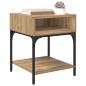 Preview: Nachttisch Artisan-Eiche 40 x 40 x 50 cm Holzwerkstoff