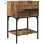 Preview: Nachttisch Altholz 40 x 29 x 60 cm Holzwerkstoff