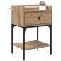Preview: Nachttisch Artisan-Eiche 40 x 29 x 60 cm Holzwerkstoff