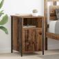 Preview: ARDEBO.de - Nachttisch Altholz 40 x 42 x 60 cm Holzwerkstoff