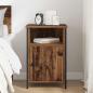 Preview: Nachttisch Altholz 40 x 42 x 60 cm Holzwerkstoff