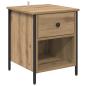Preview: Nachttisch Artisan-Eiche 40 x 42 x 50 cm Holzwerkstoff