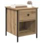 Preview: Nachttisch Artisan-Eiche 40 x 42 x 50 cm Holzwerkstoff
