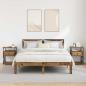 Preview: Nachttisch 2 Stk. Altholz 40 x 42 x 55 cm Holzwerkstoff