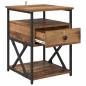 Preview: Nachttisch 2 Stk. Altholz 40 x 42 x 55 cm Holzwerkstoff
