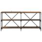 Preview: Konsolentisch Altholz 160 x 30 x 75 cm Holzwerkstoff