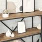 Preview: Konsolentisch Artisan-Eiche 160 x 30 x 75 cm Holzwerkstoff