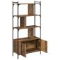 Preview: Bücherregal 6 Ebenen 76,5 x 30 x 154,5 cm Holzwerkstoff
