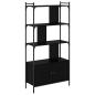 Preview: Bücherregal 6 Ebenen 76,5 x 30 x 154,5 cm Holzwerkstoff