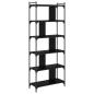 Preview: Bücherregal 5 Ebenen 76 x 32 x 192 cm Holzwerkstoff