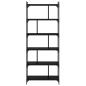 Preview: Bücherregal 5 Ebenen 76 x 32 x 192 cm Holzwerkstoff