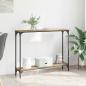 Preview: ARDEBO.de - Konsolentisch Artisan-Eiche 100 x 22,5 x 75 cm Holzwerkstoff