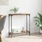 Preview: ARDEBO.de - Konsolentisch Altholz 75 x 22,5 x 75 cm Holzwerkstoff