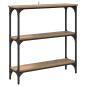 Preview: Konsolentisch Artisan-Eiche 75 x 22,5 x 75 cm Holzwerkstoff