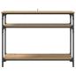 Preview: Konsolentisch Artisan-Eiche 100 x 29 x 75 cm Holzwerkstoff