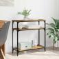 Preview: ARDEBO.de - Konsolentisch Altholz 75 x 29 x 75 cm Holzwerkstoff