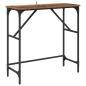 Preview: Konsolentisch Altholz 75 x 32 x 75 cm Holzwerkstoff