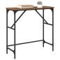 Preview: Konsolentisch Altholz 75 x 32 x 75 cm Holzwerkstoff