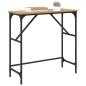 Preview: Konsolentisch Artisan-Eiche 75 x 32 x 75 cm Holzwerkstoff