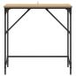 Preview: Konsolentisch Artisan-Eiche 75 x 32 x 75 cm Holzwerkstoff
