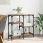 Preview: ARDEBO.de - Konsolentisch Altholz 80 x 29 x 75 cm Holzwerkstoff