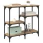 Preview: Konsolentisch Artisan-Eiche 80 x 29 x 75 cm Holzwerkstoff
