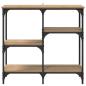 Preview: Konsolentisch Artisan-Eiche 80 x 29 x 75 cm Holzwerkstoff