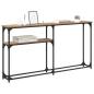 Preview: Konsolentisch Artisan-Eiche 145 x 22,5 x 75 cm Holzwerkstoff