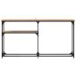 Preview: Konsolentisch Artisan-Eiche 145 x 22,5 x 75 cm Holzwerkstoff