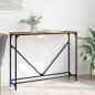 Preview: ARDEBO.de - Konsolentisch Altholz 102 x 23 x 75 cm Holzwerkstoff