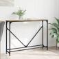 Preview: ARDEBO.de - Konsolentisch Artisan-Eiche 102 x 23 x 75 cm Holzwerkstoff