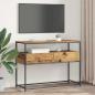 Preview: Konsolentisch Altholz 100 x 40 x 75 cm Holzwerkstoff
