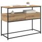 Preview: Konsolentisch Artisan-Eiche 100 x 40 x 75 cm Holzwerkstoff