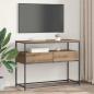 Preview: Konsolentisch Artisan-Eiche 100 x 40 x 75 cm Holzwerkstoff
