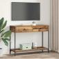 Preview: Konsolentisch Altholz 100 x 34,5 x 75 cm Holzwerkstoff