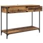 Preview: Konsolentisch Altholz 100 x 34,5 x 75 cm Holzwerkstoff