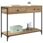 Preview: Konsolentisch Artisan-Eiche 100 x 34,5 x 75 cm Holzwerkstoff