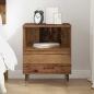 Preview: Nachttisch Altholz 40 x 35 x 50 cm Holzwerkstoff